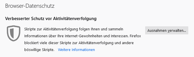 Bildschirmfoto Firefox